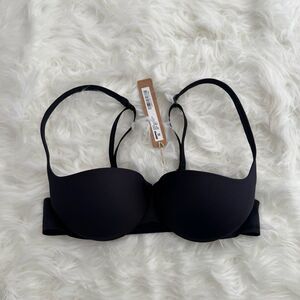 Skims Ultimate Balconette Push Up Bra Onyx Size 30A